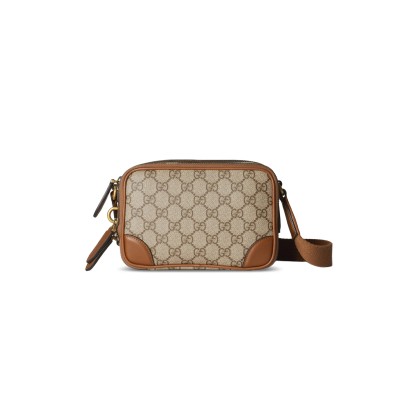 GUCCI GG EMBLEM SUPER MINI BAG 821217 (19*12.5*7cm)